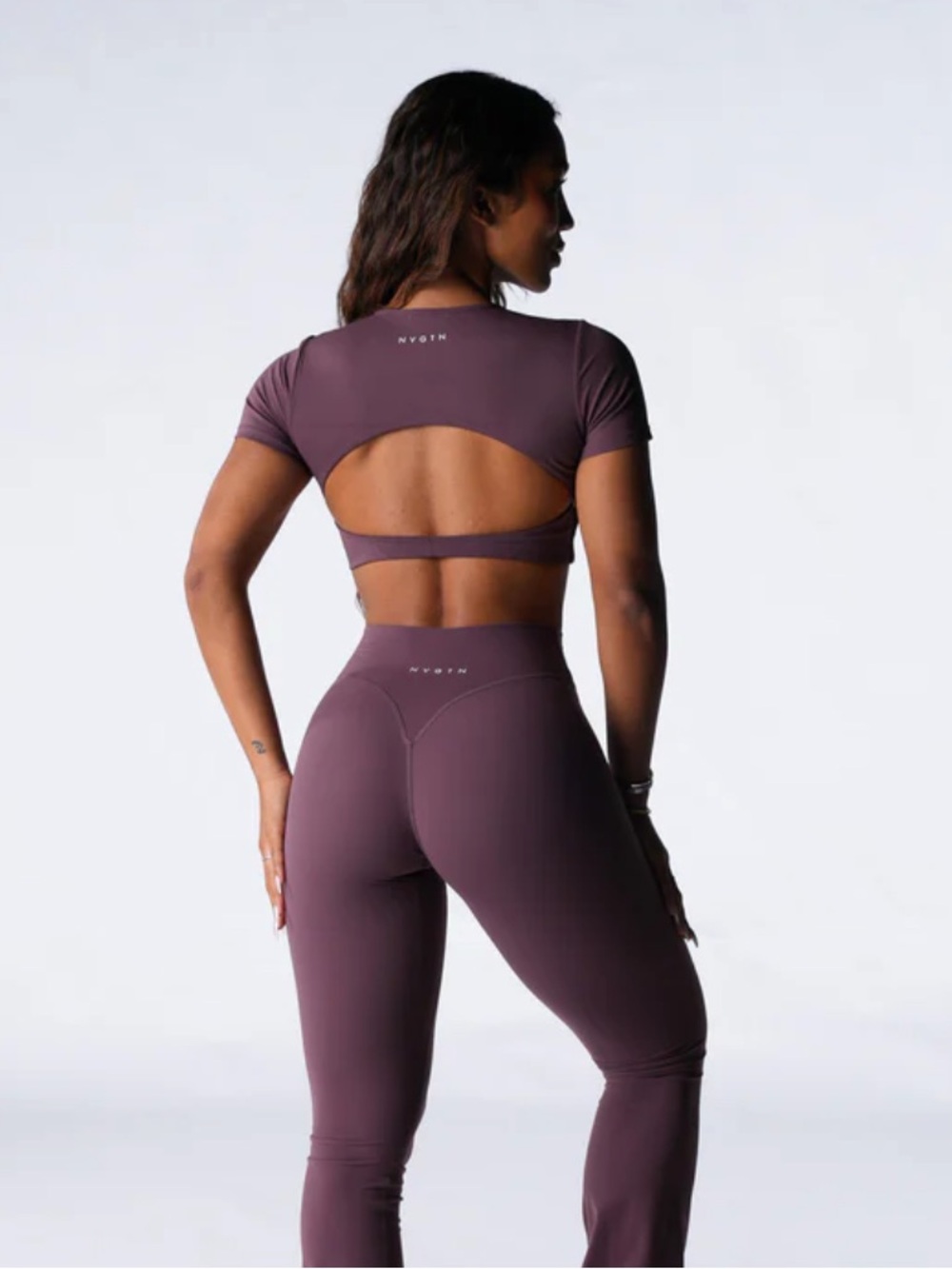 NVGTN Velvet Port Solace Open Back Tee